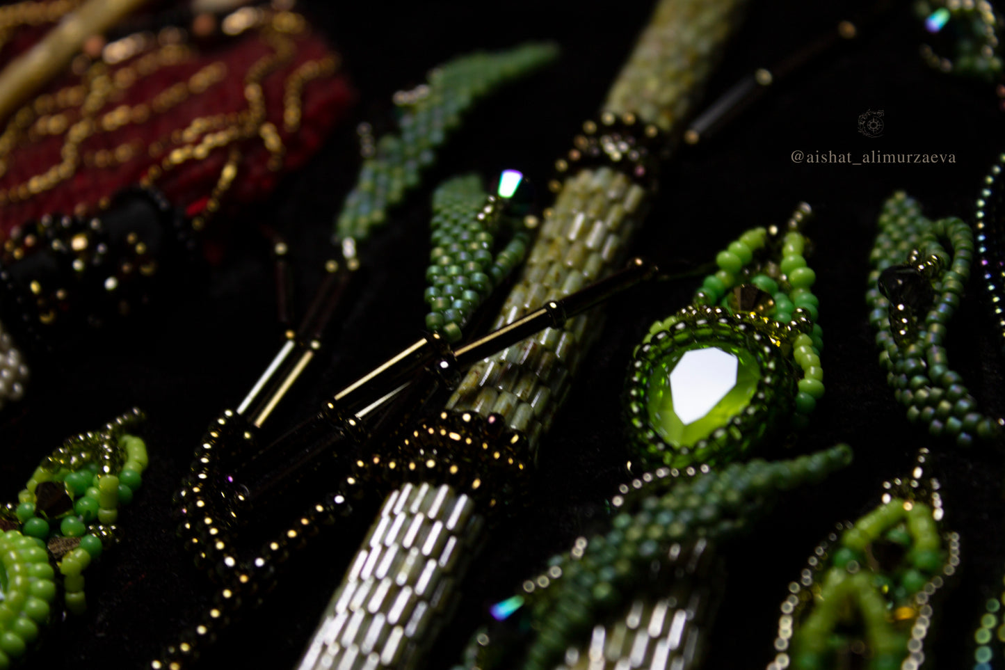 Art beaded bag With Me