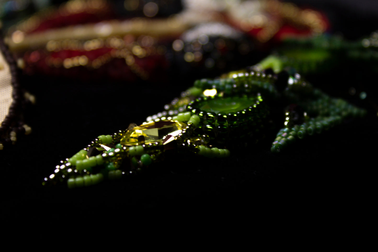 Art beaded bag With Me