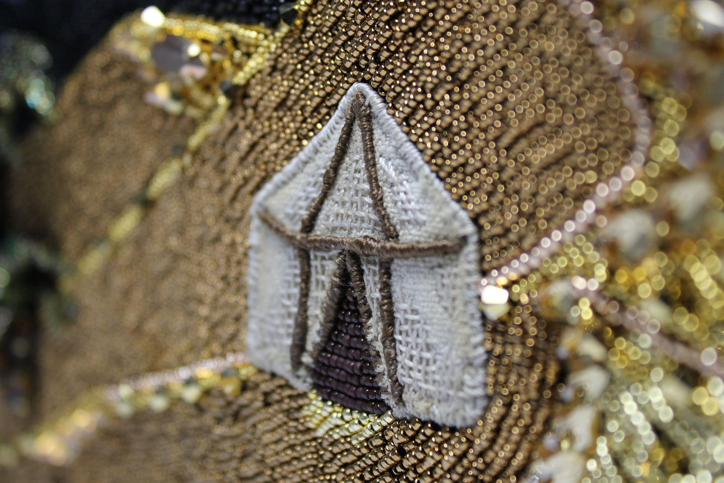 Art beaded bag Taj Mahal — A Love Story