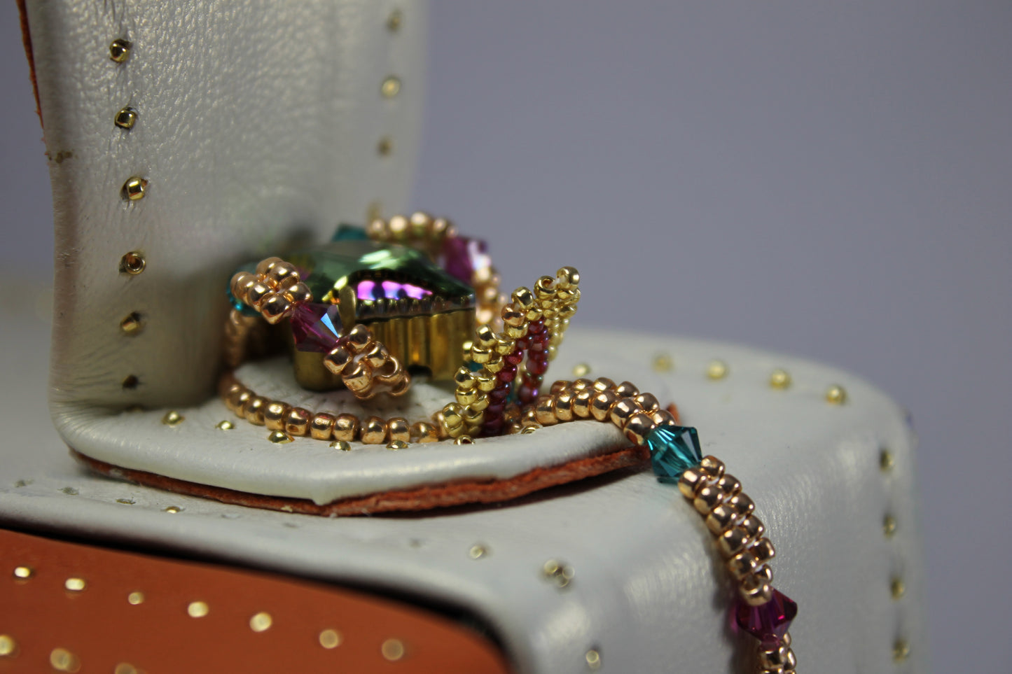 Art beaded bag Taj Mahal — A Love Story