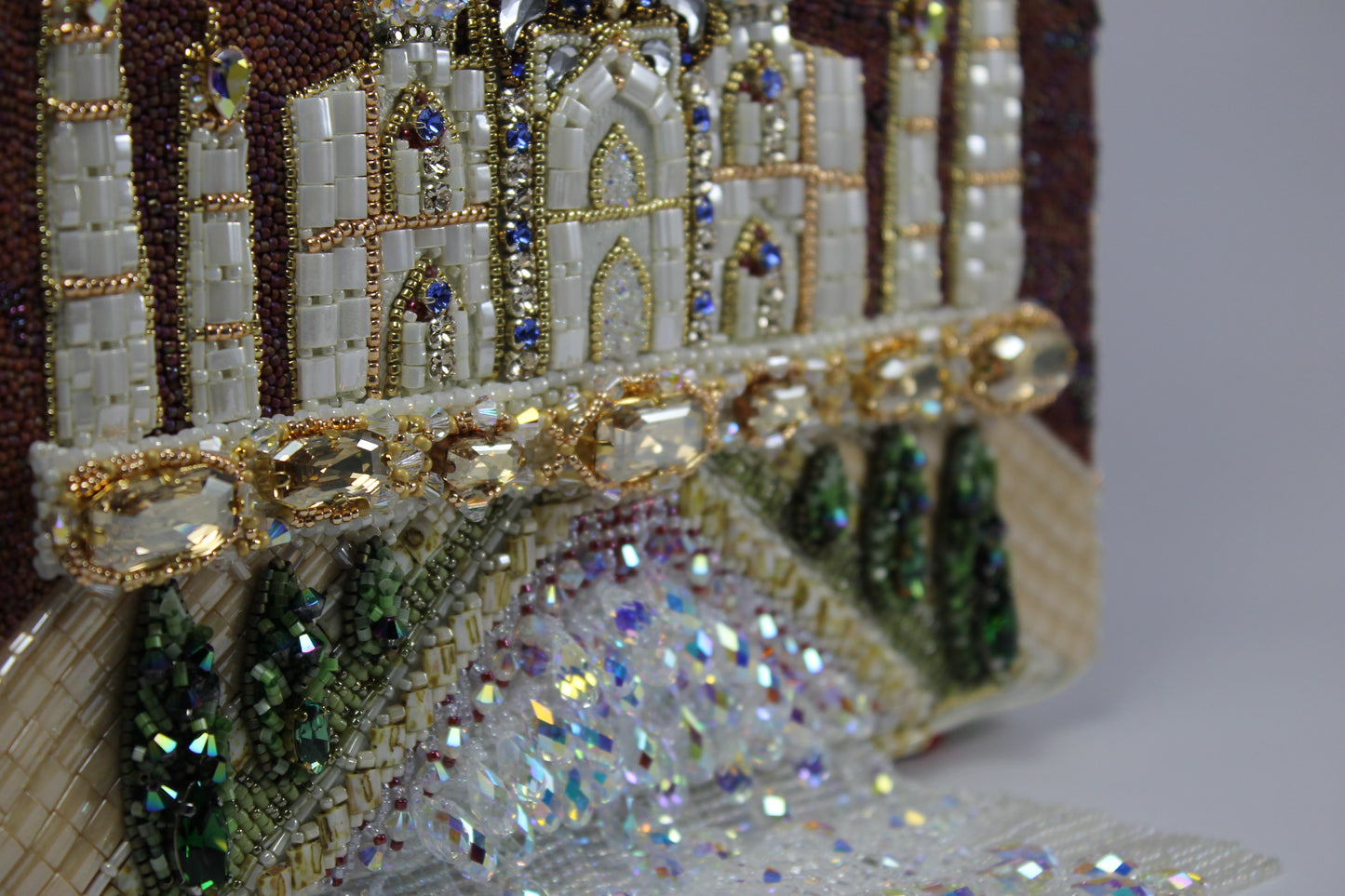 Art beaded bag Taj Mahal — A Love Story