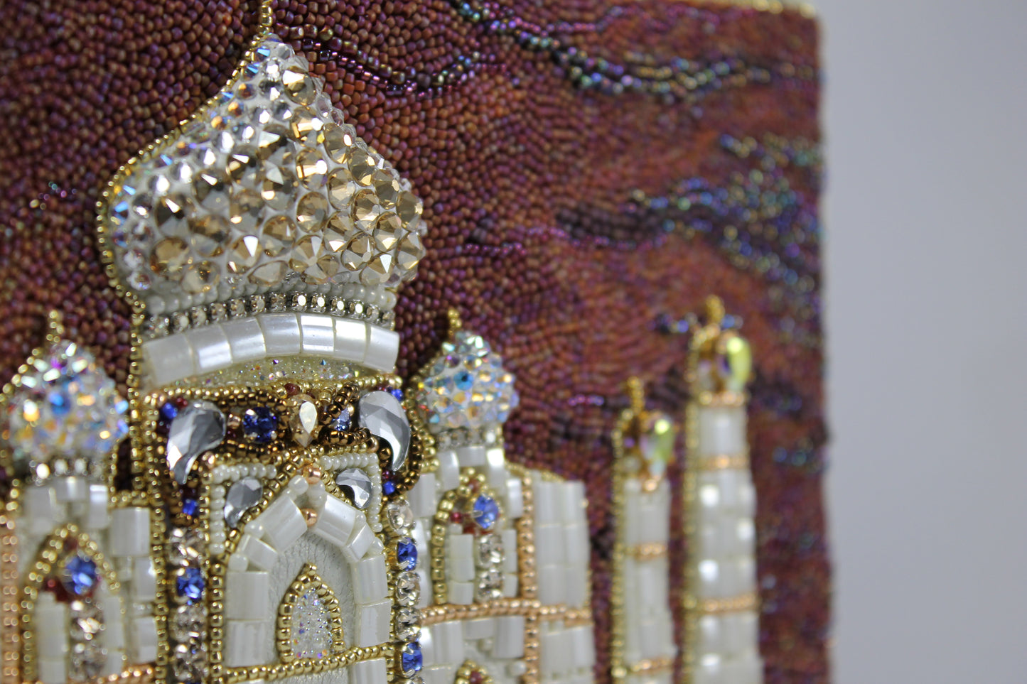 Art beaded bag Taj Mahal — A Love Story